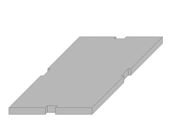 Панель стеновая угловая ПС-1АУ